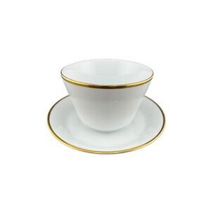 Vintage 1970 Hutschenreuther Noblesse Gravy Boat – Porcelain with 24K Gold Trim